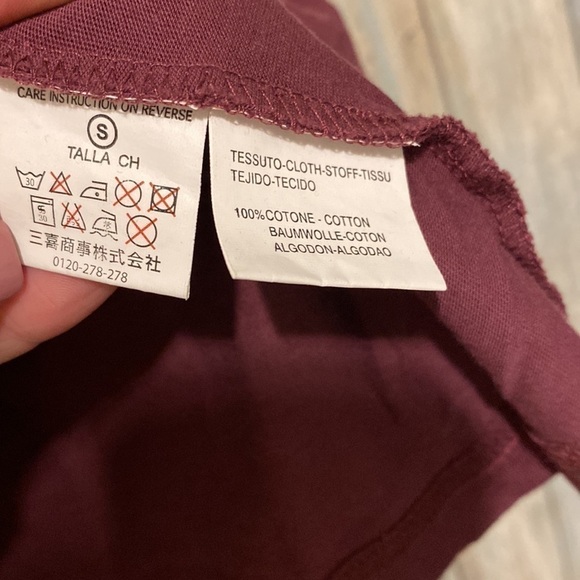 Y2K I blues | Deep Purple Layered & Studded Short Sleeve Tee Shirt | Size small - Picture 5 of 9